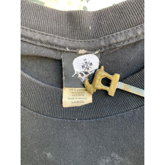 Vintage 1999 Metal Mulisha skull Tshirt Size L - Picture 2 of 9